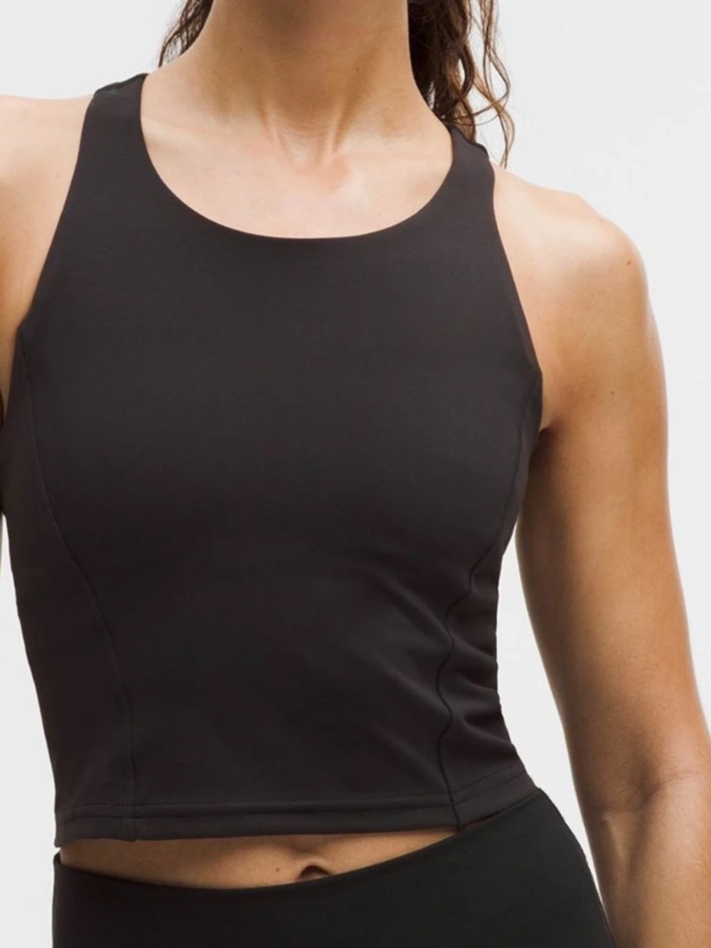 🍋 Wunder Train Racerback Tank Top Medium Support B/C Cup - Black - size 8
